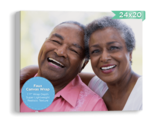 1.5” Faux Canvas Wrap (24x20)