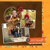 Hoo Loves Fall Pre-designed Book