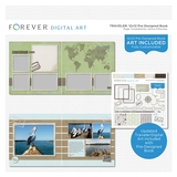 Traveler Pre-designed Book 12x12