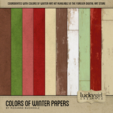 Colors Of Winter Papers