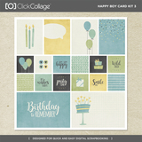 Happy Boy Card Kit Bundle