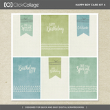 Happy Boy Card Kit 4