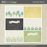 Happy Boy Card Kit 1
