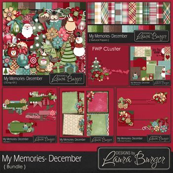 My Memories December Bundle - Fwp Clusters