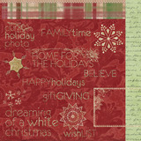 Happy Holidays Page Pak