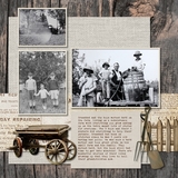 The Heritage Trail Pre-designed Book 12x12