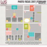Photo Focus 2017 - February Templates - Set 2
