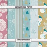 Snow Much Fun - Page Kit