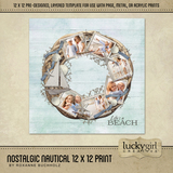 Nostalgic Nautical 12 X 12 Print