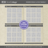 Modern Mosaic Layout Bundle 1