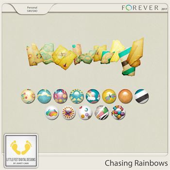 Chasing Rainbows Flairs And Tape