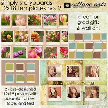 Simply Storyboards 2 - 12x18 Templates