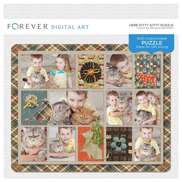 Here Kitty Kitty Puzzle