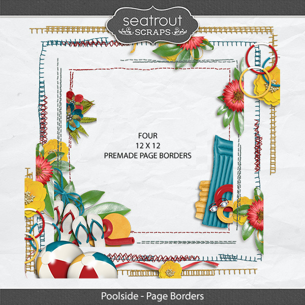 Poolside Page Borders