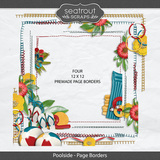 Poolside Page Borders