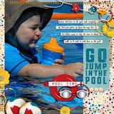 Poolside Page Borders