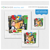 Learn Something New Square Canvas