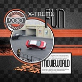 At The Speedway Signage