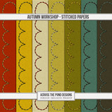 Autumn Workshop - Stitched Papers