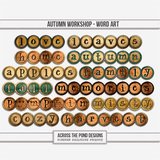 Autumn Workshop - Word Art