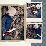 Rustic Chic 12x12 Digital Predesigned Pages