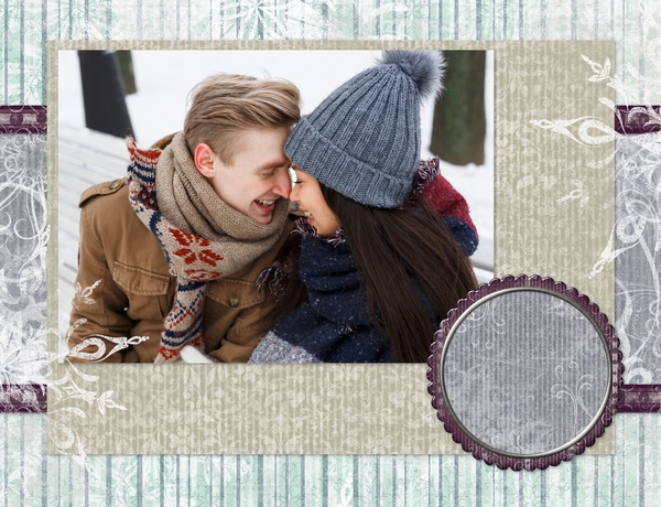 Winter Solstice 11x8.5 Predesigned Pages | Digital Art