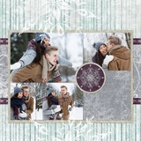 Winter Solstice 12x12 Predesigned Pages