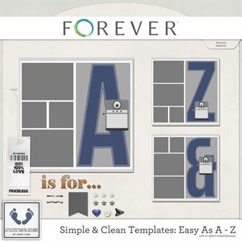 Clean And Simple Templates - Easy As A - Z