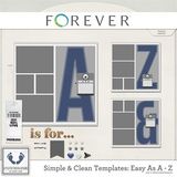 Clean And Simple Templates - Easy As A - Z