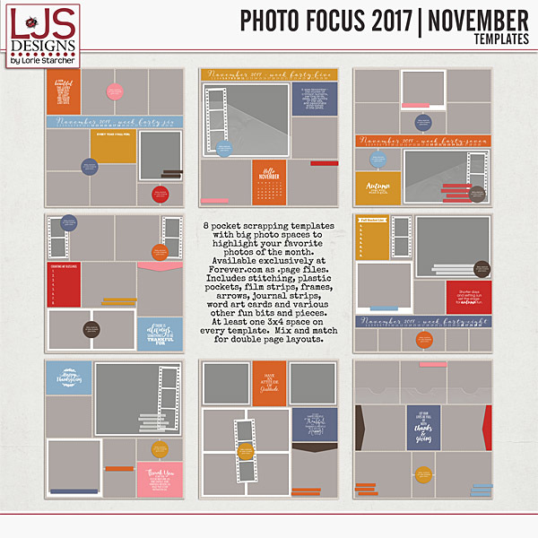 Photo Focus 2017 - November Templates | Digital Art