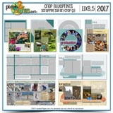 Crop Blueprints - Scrappin Safari Q3 2017 11x8.5