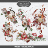 Tamarind Watercolor Splats