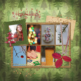 Homespun Christmas Page Pak