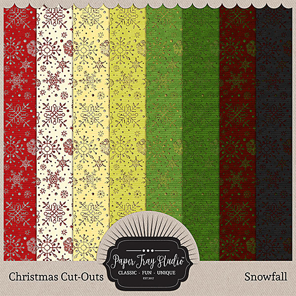 Christmas Cut-outs - Snowfall