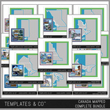 Canada Mapped - Complete Bundle