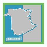 Canada Mapped - New Brunswick