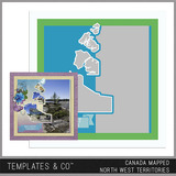 Canada Mapped - North West Territories