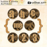Buttons & Blooms Alphaset