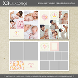 Be My Baby Girl Pre-designed Book