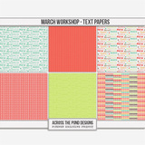 March Workshop - Discounted Bundle