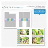 Picture Perfect - Distressed Daisies Pre-designed Book 8.5x11 Portrait