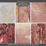 Memory Hoarders - Attic Finds Distressed Papers