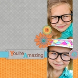 Garden Sunset 12x12 Predesigned Pages