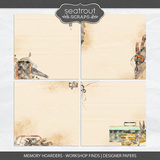 Memory Hoarders - Workshop Finds Designer Papers