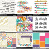 Party Time Birthday Scrapbook Bundle