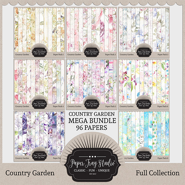 Country Garden Mega Bundle | Digital Art