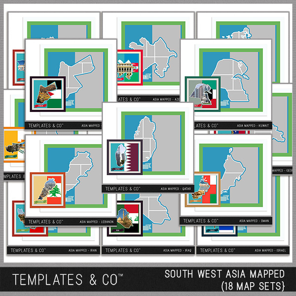 South West Asia Mapped