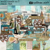 World Travels 3 Page Pak