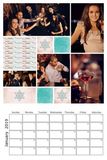 2019 Modern Mosaic Calendar 1 12x18