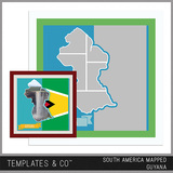 South America Mapped - Guyana